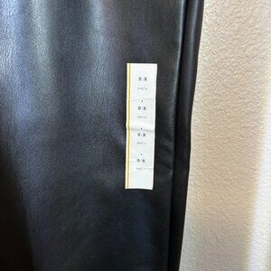 Target A New Day Faux Leather Pants Black Small